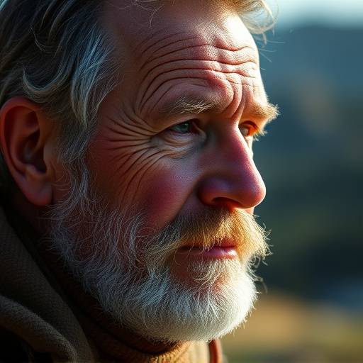 Porträt von Hans-Peter Müller, einem erfahrenen Landschafts- und Portraitfotografen.